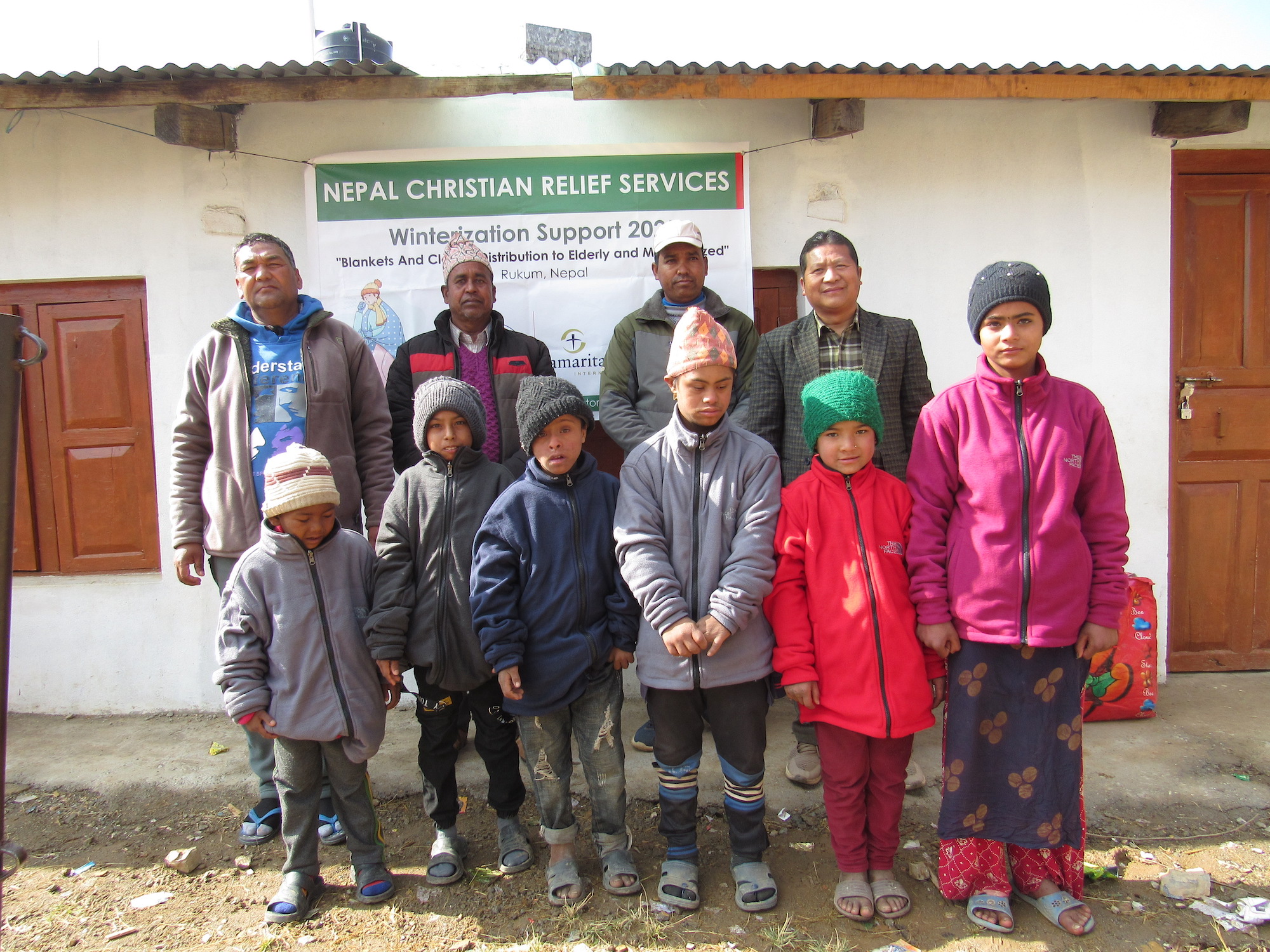 Blankets And Jackets Distribution to Disabled Students