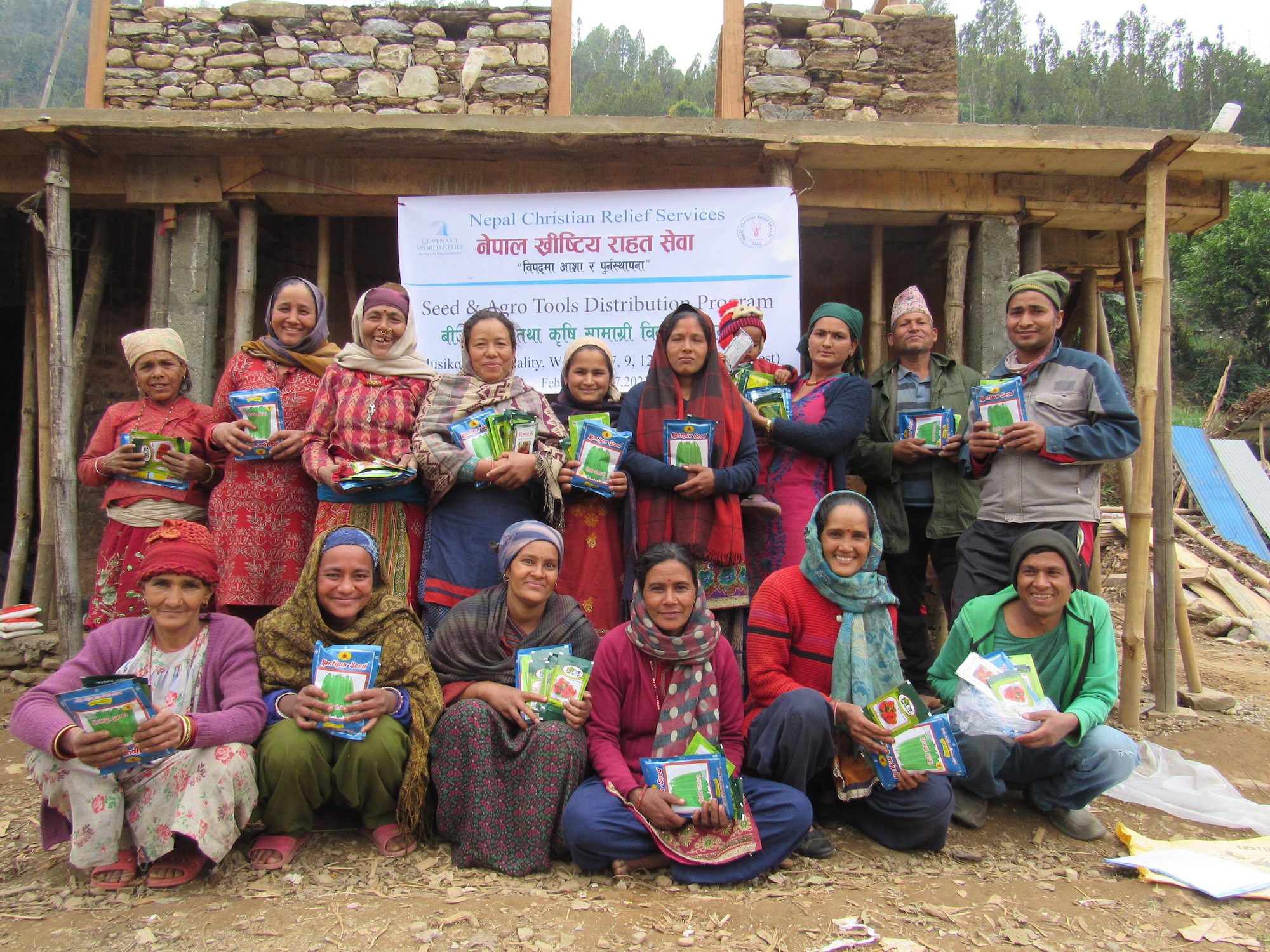 Support to Farmers with Organic Farming Trainings